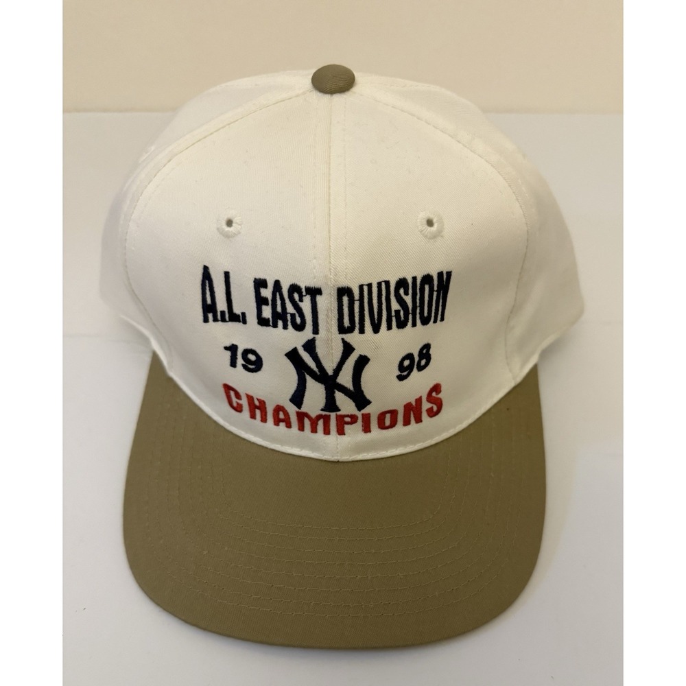 Vintage 1998 New York Yankees American League‎ East Division Champs Snapback Hat